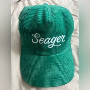 Seager Green Corduroy SnapBack